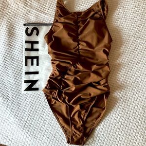 🤎 SHEIN ONE-PIECE SWIMSUIT 🤎🩱